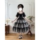 Miss Point Point Garden Embroidered Tiered One Piece(Reservation/3 Colours/Full Payment Without Shipping)